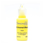 Рідкі емальовані краплі від Dovecraft - Yellow, 20 мл