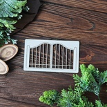 Чіпборд Ворота 3 від WOODchic, 13x7см