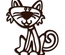 Ніж для вирубки Crafty Ann Funny Cat