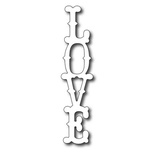 Ніж для вирубки Frantic Stamper - Precision Die - Vertical LOVE