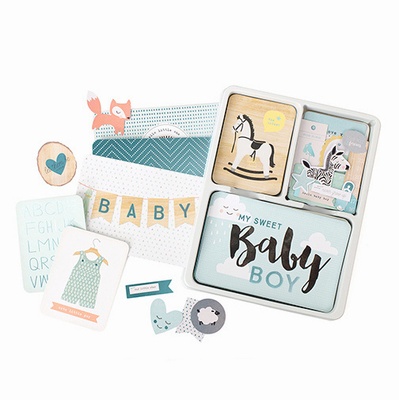 Набір карток Project Life by Becky Higgins - Value Kit - Little You Boys, 130 елементів