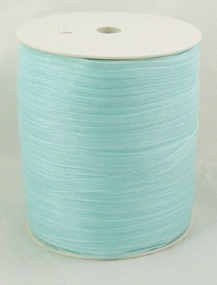 Стрічка з Бавовна LightCyan, 6мм, колір блакитний, 5 м