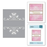 Папка для тиснення від Spellbinders - Dotted Lace Cut and Emboss Folder