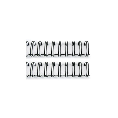 Пружини для біндера - WR - Cinch - Wire Binders - Чорні (.625in), діаметр 1.59см, 2 шт.