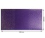 Відріз екошкіри з тисненням золотою фольгою Golden Mini Drops Violet, 50см х 25см, ТМ Фабрика Декору