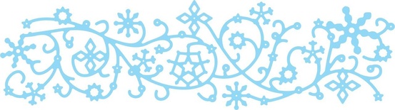 Ножі від Cheery Lynn Designs -Dancing Snow Flurries