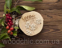 Чіпборд Набір осінні гілки від WOODchic, 5.5на3.5см