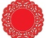 Великий ніж для вирубки Mega French Pastry Doily - DL158 з Cheery Lynn Designs, 19x19см