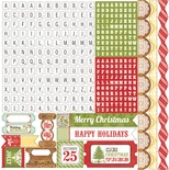 Наліпки для скрапбукінгу від Echo Park - This & That Christmas Alpha Stickers
