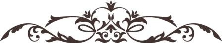 Акриловый штамп Stamp Vignette Виньетка, размер 6,4 * 1,4 см