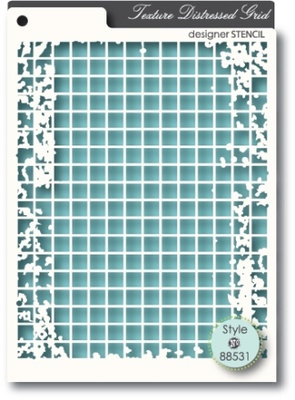 Маска від Memory Box - Stensils - Distressed Grid