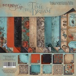Набір двостороннього паперу Scrapmir - Time to Dream (ENG), 20x20см, 10 аркушів