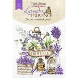 Набір висічок для скрапбукінгу, колекція Lavender provence, 54шт., ТМ Фабрика Декору
