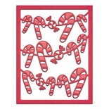 Ножі від Spellbinders — Candy Cane Card Front