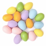 Набір великодніх яєць Easter Eggs Rainbow 4, пастельні, 18 шт., dpCraft