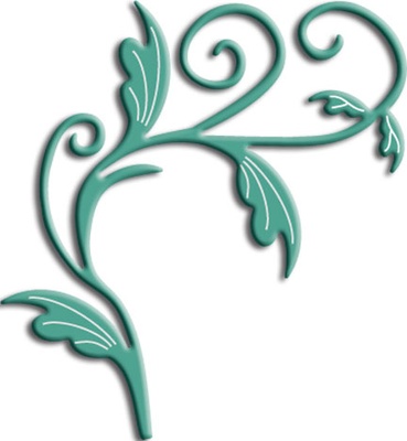 Ніж для вирубки Tropical Flourish від Cheery Lynn Designs