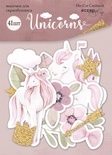 Набір висічок для скрапбукінгу від Scrapmir - Unicorns, 41шт
