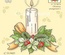 Акриловий штамп LeCreaDesign - Clear stamp Christmas arrangement 2. with candle