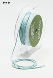 Шнурочок Mini Cording - Light Blue, колір: блакитний світлий, ширина 1 мм, 90 см