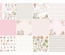Набір скрап-паперу Boho Baby Baby Girl 20x20см, ТМ Фабрика Декору