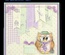 Акриловий штамп LeCreaDesign - Owlie's, "Popco at Party" - Сова і свято