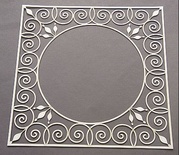 Чіпборд від Dusty Attic - Wrought Iron Frame №1