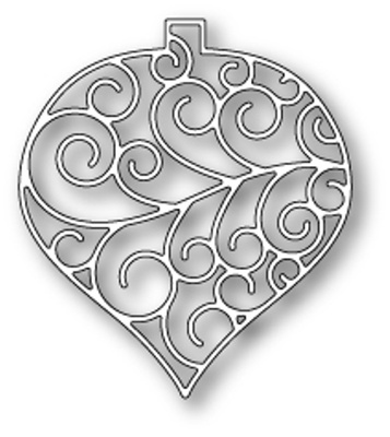 Ножі від Poppystamps - Dies - Luxe Ornament Outline