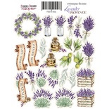 Набор наклеек (стикеров) #056, Lavender Provence, ТМ Фабрика Декору
