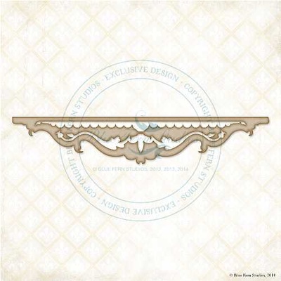 Чіпборд Blue Fern StudiOs-Ornate Shelf
