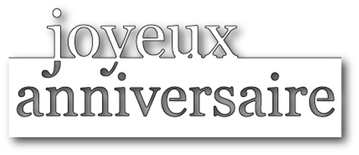 Ножі від Memory Box - Dies - Grand Joyeux Anniversaire