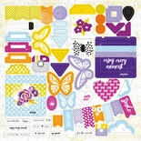 Аркуш висічок від Lemon Owl - Plans for Today, Die Cuts #02