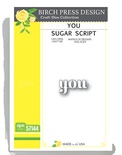 Ніж від Birch Press Design - Hello sugar script