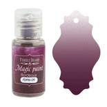 Суха фарба Magic paint - Фабрика Декору - Бордо, 15мл