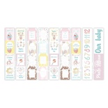 Картки Sweet baby girl (англ.+русськ.), 5смужок, ТМ Фабрика Декору