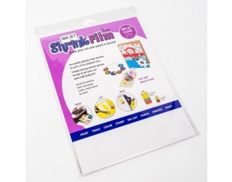 Шринк Пластик - Grafix - Shrink Film - InkJet - White - 21х28см, белый, 1 листик