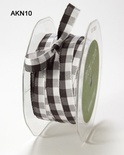 Стрічка Solid/Check, колір Black/White, ширина 95мм, довжина 90 см