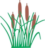 Ніж для вирубки від Cheery Lynn Designs - Cattails and Reeds