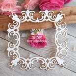 Чіпборд ScrapBox - флористичний рамок Hr-066