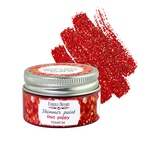 Фарба з глітером Shimmer paint, колір Червоний мак, ТМ Фабрика Декору