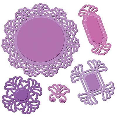 Ніж для вирубки Spellbinders - Vintage Lace Motifs