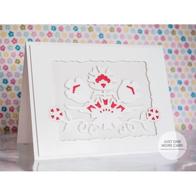 Ніж для вирубки від Spellbinders - Floral Bouquet