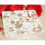 Чіпборд ScrapBox - Набір Believe in miracles великий Hc-031