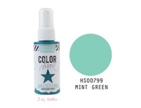 Краска - спрей от Heidi Swapp с перламутровым блеском - MINT GREEN - COLOR SHINE SPRITZ, 50мл