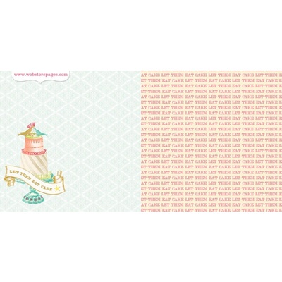 Аркуш двосторонній (s) Pages - from Paris -Let Eat Cake? 30x30 см