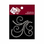 Прикраса з перлинок від Zva Creative - Flourish - White pearl, білий колір