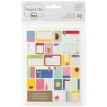 Міні-набір Project Life by Becky Higgins - Themed Cards - Recipe, 40 шт.