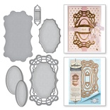 Ножі від Spellbinders - Curled Grace Oval