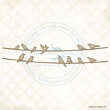 Чіпборд Blue Fern StudiOs-Birds on a Wire