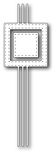 Ножі від Memory Box - Dies- Surely Stitched Square
