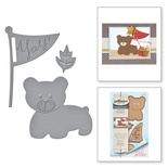 Ножі від Spellbinders - Bear Scout, ведмедик